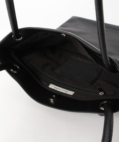 CLANE（クラネ）の「LEATHER TOTE BAG（トートバッグ・レディース・ブラック・FREE）」の3枚目の写真