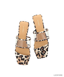 RANDA | クリアベルトフラットサンダル(サンダル)