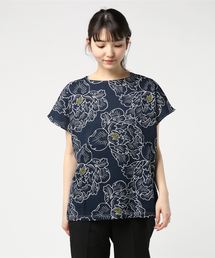 カヤ | 【カヤ】滋賀高島ちぢみ 和モダントップス(その他トップス)