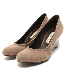 BEAMS LIGHTS Women's | △Mizar / フェイクスエード・エナメルウェッジソール(ドレスシューズ)