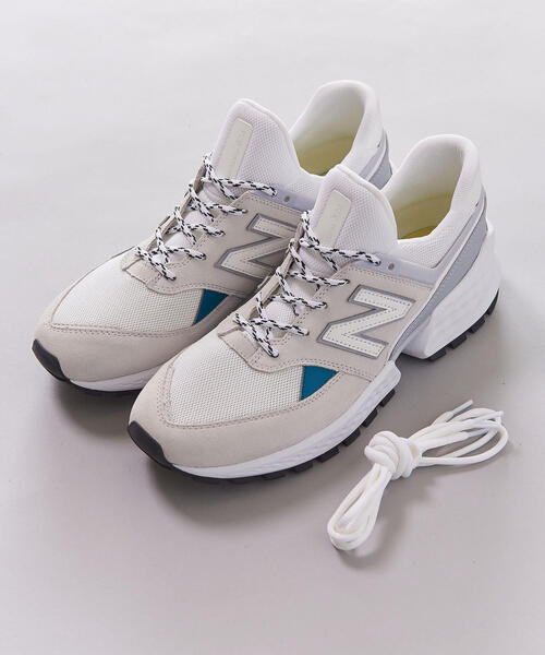NEW BALANCE（ニューバランス）の「【別注】 ＜New Balance（ニューバランス）＞ MS574/シューズ（スニーカー・メンズ・ホワイト・10/9/8h/9h/11/8/7/7h）」の10枚目の写真