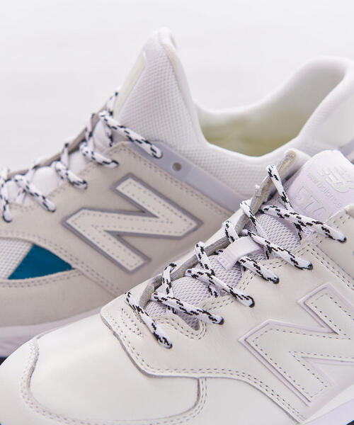 NEW BALANCE（ニューバランス）の「【別注】 ＜New Balance（ニューバランス）＞ MS574/シューズ（スニーカー・メンズ・ホワイト・10/9/8h/9h/11/8/7/7h）」の14枚目の写真