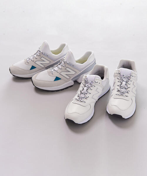 NEW BALANCE（ニューバランス）の「【別注】 ＜New Balance（ニューバランス）＞ MS574/シューズ（スニーカー・メンズ・ホワイト・10/9/8h/9h/11/8/7/7h）」の15枚目の写真