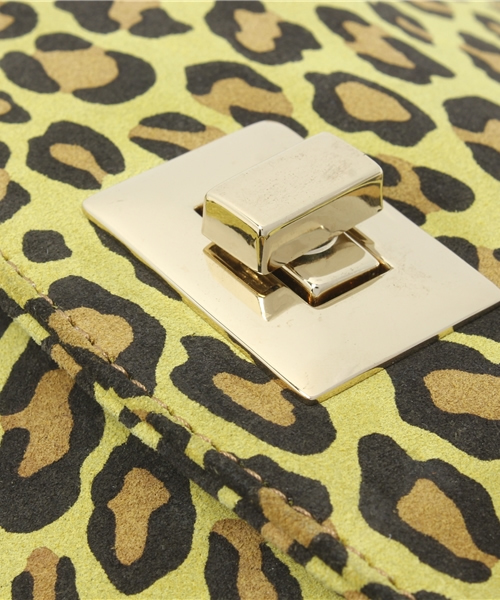 PLST（プラステ）の「MARKS&ANGELS レオパード柄バッグ（ハンドバッグ・レディース・イエロー・FREE）」の8枚目の写真