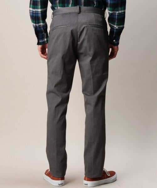 BEAUTY&YOUTH UNITED ARROWS(ビューティーアンドユースユナイテッドアローズ)の「BY ストレッチツイル ノープリーツ スリムパンツ◆(スラックス・メンズ・ダークグレー・SMALL/MEDIUM/LARGE/X-LARGE)」の5枚目の写真