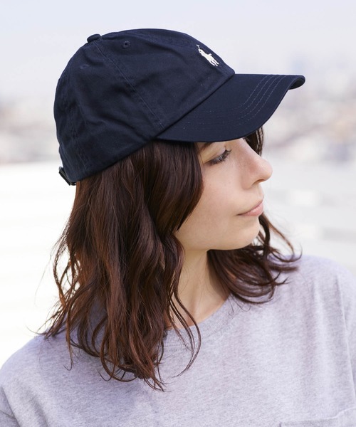 セール Polo Ralph Lauren ポロ ラルフローレン キャップ ストラップバック Cotton Classic Hat キャップ Polo Ralph Lauren ポロラルフローレン のファッション通販 Zozotown