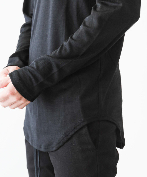 ATTACHMENT（アタッチメント）の「2/72 バンデーラ天竺　クルーネックL/S（Tシャツ/カットソー・メンズ・ネイビー/ブラック/ベージュ/ライトグレー/グレー系その他・1/2/3）」の17枚目の写真