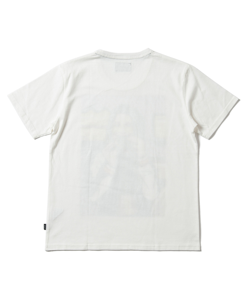 glamb（グラム）の「Burger bite T / バーガーバイトTシャツ（Tシャツ/カットソー・メンズ・ホワイト/ブラック・1/2/0/4/3）」の5枚目の写真