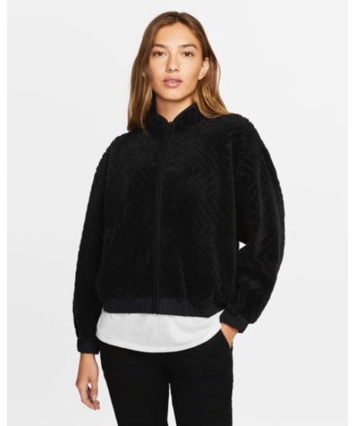 Hurley (ハーレー)の「W HRLY SHERPA JACKET ZIP / ハーレー シェルパウィメンズジャケット ドロップショルダー アウトドア ショート丈(その他アウター・レディース・ブラック/ブルー・X-SMALL/SMALL/MEDIUM)」の2枚目の写真