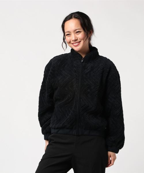 Hurley (ハーレー)の「W HRLY SHERPA JACKET ZIP / ハーレー シェルパウィメンズジャケット ドロップショルダー アウトドア ショート丈(その他アウター・レディース・ブラック/ブルー・X-SMALL/SMALL/MEDIUM)」の12枚目の写真