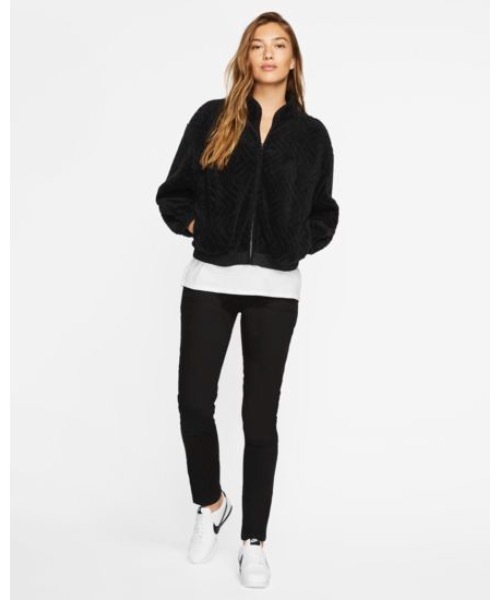 Hurley (ハーレー)の「W HRLY SHERPA JACKET ZIP / ハーレー シェルパウィメンズジャケット ドロップショルダー アウトドア ショート丈(その他アウター・レディース・ブラック/ブルー・X-SMALL/SMALL/MEDIUM)」の9枚目の写真