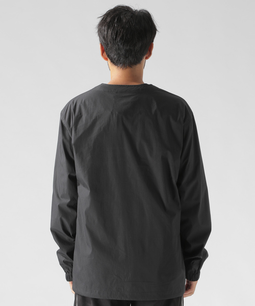 EVERLAST(スポーツ・ライフスタイル)(エバーラスト)の「【EVERLAST(エバーラスト)】別注合繊Vカーディガン(カーディガン/ボレロ・メンズ・ブラック/カーキ・MEDIUM/LARGE)」の5枚目の写真