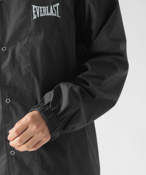 EVERLAST(スポーツ・ライフスタイル)(エバーラスト)の「【EVERLAST(エバーラスト)】別注合繊Vカーディガン(カーディガン/ボレロ・メンズ・ブラック/カーキ・MEDIUM/LARGE)」の4枚目の写真
