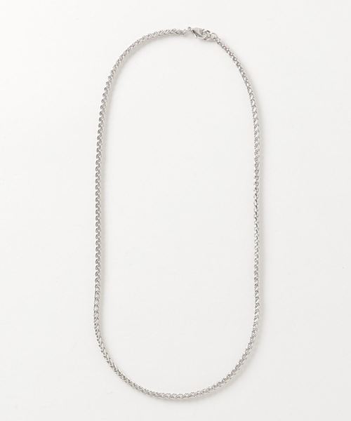 WEGO(ウィゴー)の「WEGO/バスケットチェーンネックレス50cm(ネックレス・メンズ・ゴールド/シルバー・FREE)」の4枚目の写真