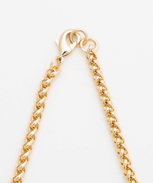 WEGO(ウィゴー)の「WEGO/バスケットチェーンネックレス50cm(ネックレス・メンズ・ゴールド/シルバー・FREE)」の9枚目の写真