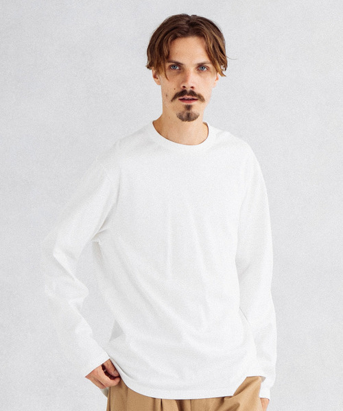 UNITED TOKYO(ユナイテッドトウキョウ)の「【OnE】テクノラマクルーネックLS(Tシャツ/カットソー・メンズ・ブラック/ネイビー/オフホワイト・1/2/3)」の2枚目の写真