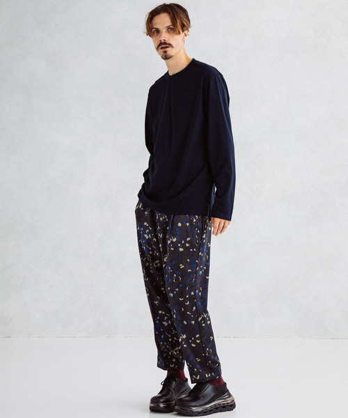 UNITED TOKYO(ユナイテッドトウキョウ)の「【OnE】テクノラマクルーネックLS(Tシャツ/カットソー・メンズ・ブラック/ネイビー/オフホワイト・1/2/3)」の12枚目の写真