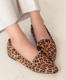 KOBE LETTUCE | ポインテッドトゥファーローファ―フラットシューズ(ローファー)