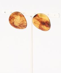 SLOBE citron. アクリルラウンドピアス