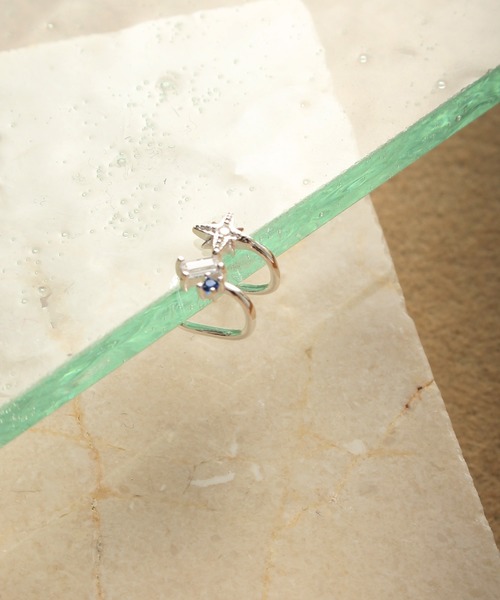 Burner（バーナー）の「【blatto 925silver】シルバー925　多デザイン　イヤーカフ　片耳用（イヤーカフ・レディース・A/B/C/D/E/F/G/H/I/J/K/L/M/N/O/P/Q/R/S/T/U/V/W/X/Y/Z/その他・FREE）」の19枚目の写真