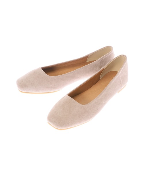 fifth(フィフス)の「スクエアフラットパンプス(バレエシューズ・レディース・アニマル/ラベンダー/モカ/シルバー・23.0cm/24.5cm/23.5cm/24.0cm/25cm/22.5㎝/22.5cm/25.0cm)」の17枚目の写真