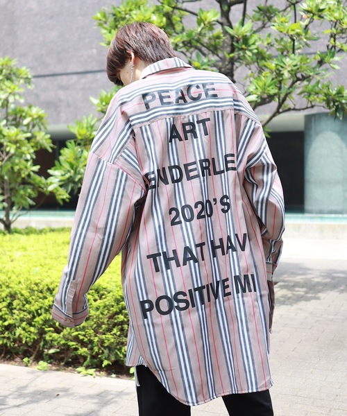 AFYF(エーエフワイエフ)の「【ビッグシルエット】2020 AFYF SSLONG BIG SHIRT/オーバーサイズ ロング ビッグシャツ(シャツ/ブラウス・メンズ・グリーン系その他/オレンジ系その他/ブルー系その他2/ブルー系その他4/ブラウン系その他/ホワイト系その他4/ホワイト系その他5/ホワイト系その他3/グレー系その他/ブルー系その他3/ホワイト系その他/ホワイト系その他2/ブルー系その他・FREE)」の7枚目の写真
