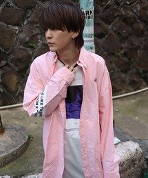 【ビッグシルエット】2020 AFYF SSLONG BIG SHIRT/オーバーサイズ ロング ビッグシャツ