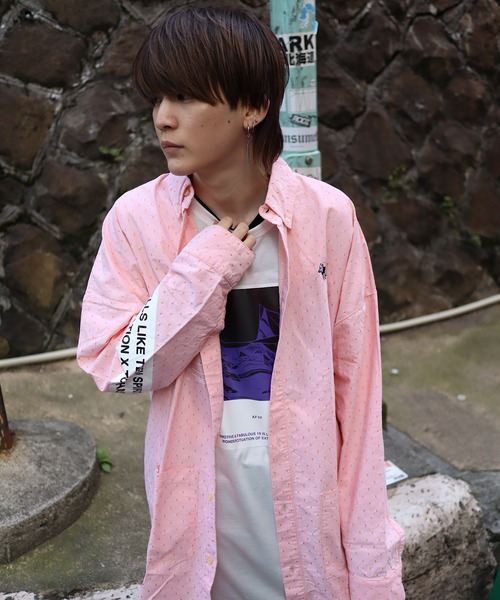 AFYF(エーエフワイエフ)の「【ビッグシルエット】2020 AFYF SSLONG BIG SHIRT/オーバーサイズ ロング ビッグシャツ(シャツ/ブラウス・メンズ・グリーン系その他/オレンジ系その他/ブルー系その他2/ブルー系その他4/ブラウン系その他/ホワイト系その他4/ホワイト系その他5/ホワイト系その他3/グレー系その他/ブルー系その他3/ホワイト系その他/ホワイト系その他2/ブルー系その他・FREE)」の13枚目の写真