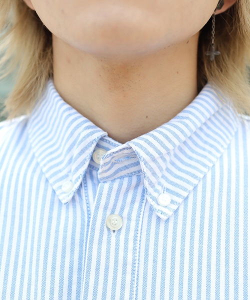 AFYF(エーエフワイエフ)の「【ビッグシルエット】2020 AFYF SSLONG BIG SHIRT/オーバーサイズ ロング ビッグシャツ(シャツ/ブラウス・メンズ・グリーン系その他/オレンジ系その他/ブルー系その他2/ブルー系その他4/ブラウン系その他/ホワイト系その他4/ホワイト系その他5/ホワイト系その他3/グレー系その他/ブルー系その他3/ホワイト系その他/ホワイト系その他2/ブルー系その他・FREE)」の17枚目の写真