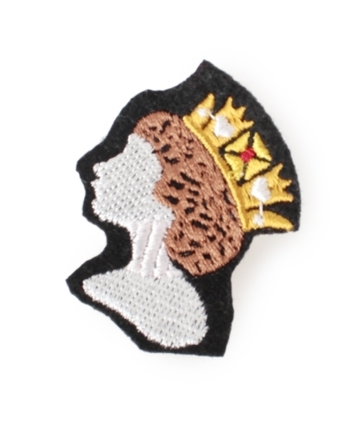 grove（グローブ）の「クイーンワッペンニットワッチ（ニットキャップ/ビーニー・レディース・グレー/ブラック/グリーン/ベージュ/レッド/グレー系1/ブルー・00）」の11枚目の写真