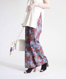 SHIPS | リーフプリントフルレングスパンツ◆(その他パンツ)