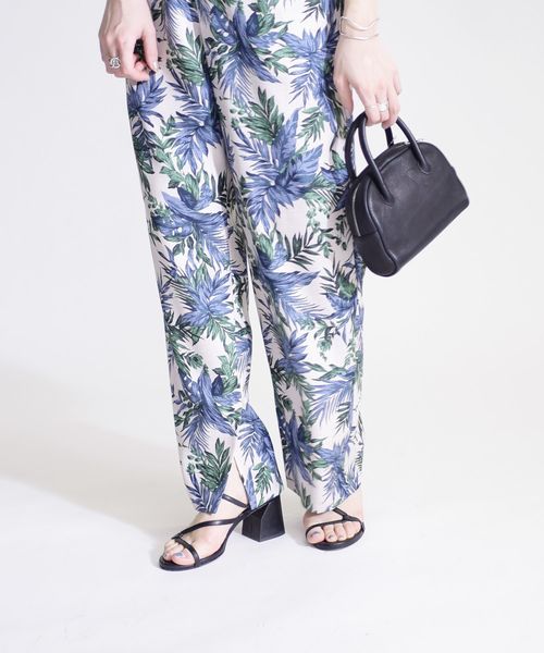 SHIPS(シップス)の「リーフプリントフルレングスパンツ◇(その他パンツ・レディース・ライトブルー/ナチュラル・38/36)」の22枚目の写真
