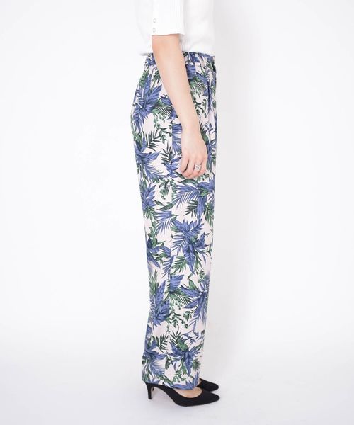 SHIPS(シップス)の「リーフプリントフルレングスパンツ◇(その他パンツ・レディース・ライトブルー/ナチュラル・38/36)」の10枚目の写真