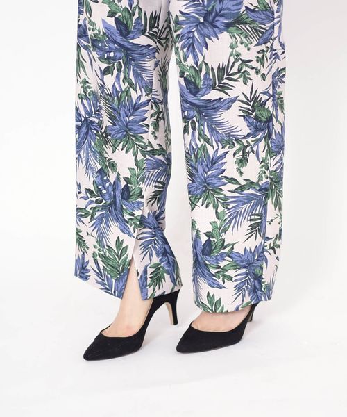 SHIPS(シップス)の「リーフプリントフルレングスパンツ◇(その他パンツ・レディース・ライトブルー/ナチュラル・38/36)」の15枚目の写真