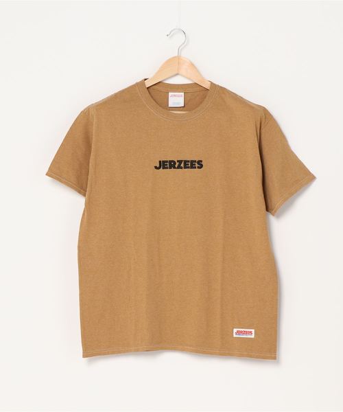 JERZEES(ジャージーズ)の「【 JERZEES / ジャージーズ 】 プリント ロゴ Tシャツ(Tシャツ/カットソー・メンズ・ホワイト/ベージュ/ダークグレー/オフホワイト・X-LARGE/SMALL/MEDIUM/LARGE)」の1枚目の写真