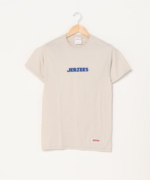 JERZEES(ジャージーズ)の「【 JERZEES / ジャージーズ 】 プリント ロゴ Tシャツ(Tシャツ/カットソー・メンズ・ホワイト/ベージュ/ダークグレー/オフホワイト・X-LARGE/SMALL/MEDIUM/LARGE)」の3枚目の写真