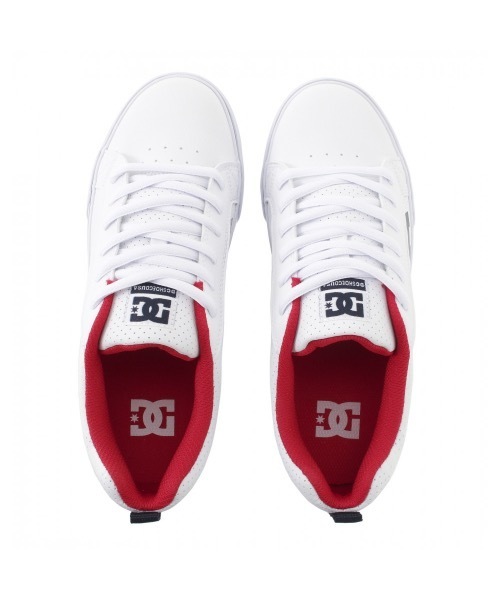 DC SHOES(ディーシーシューズ)の「COURT VULC SE SN/DC スニーカー メンズ ロゴ(スニーカー・メンズ・ホワイト/ブラック・27.5cm/27cm/28cm/26cm/26.5cm)」の5枚目の写真