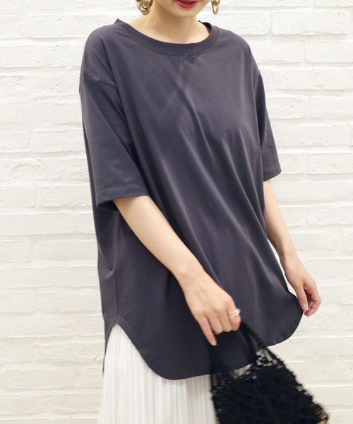 MONOEARTH(モノアース)の「【MONOEARTH】限定コラボTシャツ(Tシャツ/カットソー・レディース・ホワイト系その他/ホワイト系その他2/ホワイト系その他3/チャコールグレー・FREE)」の4枚目の写真