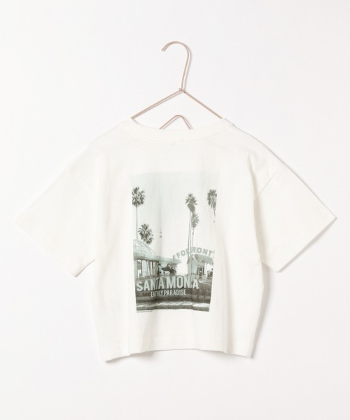 LOWRYS FARM（ローリーズファーム）の「アソートフォトＢＩＧＴＥＥ　886712（Tシャツ/カットソー・キッズ・チャコールグレー/オフホワイト/アイボリー・MEDIUM/LARGE/X-LARGE）」の8枚目の写真