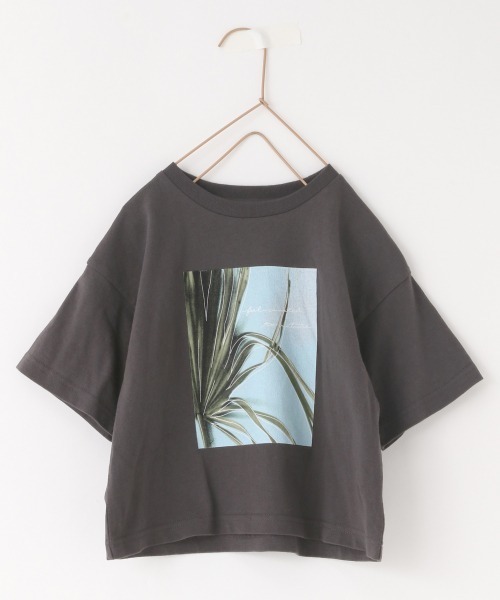 LOWRYS FARM（ローリーズファーム）の「アソートフォトＢＩＧＴＥＥ　886712（Tシャツ/カットソー・キッズ・チャコールグレー/オフホワイト/アイボリー・MEDIUM/LARGE/X-LARGE）」の11枚目の写真