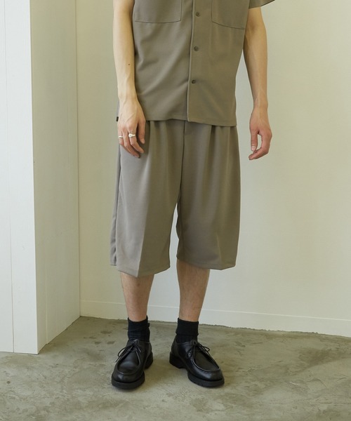 VIBGYOR（ヴィブジョー）の「【VIBGYOR BY AS】薄梨地7分丈ルーズパンツ(BL)（その他パンツ・メンズ・ブラック/チャコールグレー/ブラウン/ベージュ/グレイッシュベージュ/ブルー・MEDIUM/LARGE）」の20枚目の写真