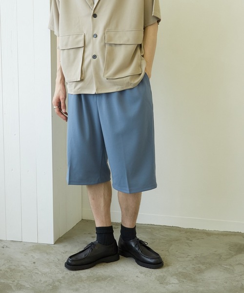 VIBGYOR（ヴィブジョー）の「【VIBGYOR BY AS】薄梨地7分丈ルーズパンツ(BL)（その他パンツ・メンズ・ブラック/チャコールグレー/ブラウン/ベージュ/グレイッシュベージュ/ブルー・MEDIUM/LARGE）」の22枚目の写真