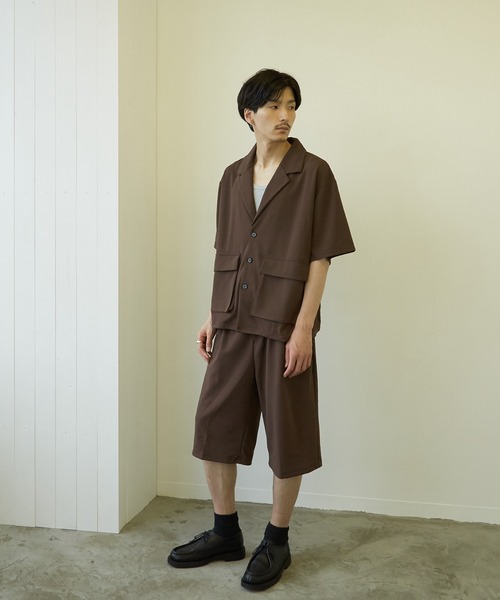 VIBGYOR（ヴィブジョー）の「【VIBGYOR BY AS】薄梨地7分丈ルーズパンツ(BL)（その他パンツ・メンズ・ブラック/チャコールグレー/ブラウン/ベージュ/グレイッシュベージュ/ブルー・MEDIUM/LARGE）」の15枚目の写真