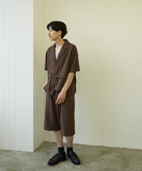 VIBGYOR（ヴィブジョー）の「【VIBGYOR BY AS】薄梨地7分丈ルーズパンツ(BL)（その他パンツ・メンズ・ブラック/チャコールグレー/ブラウン/ベージュ/グレイッシュベージュ/ブルー・MEDIUM/LARGE）」の18枚目の写真