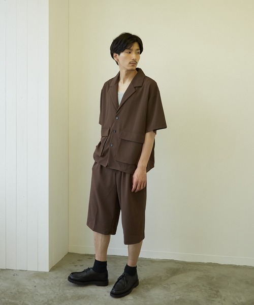 VIBGYOR（ヴィブジョー）の「【VIBGYOR BY AS】薄梨地7分丈ルーズパンツ(BL)（その他パンツ・メンズ・ブラック/チャコールグレー/ブラウン/ベージュ/グレイッシュベージュ/ブルー・MEDIUM/LARGE）」の19枚目の写真