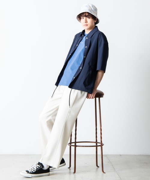 WEGO（ウィゴー）の「WEGO/セミフレアスラックス（スラックス・メンズ・ブラウン系その他/ベージュ系その他/オフホワイト/ブラック/ベージュ/ダークブラウン・MEDIUM/LARGE）」の8枚目の写真