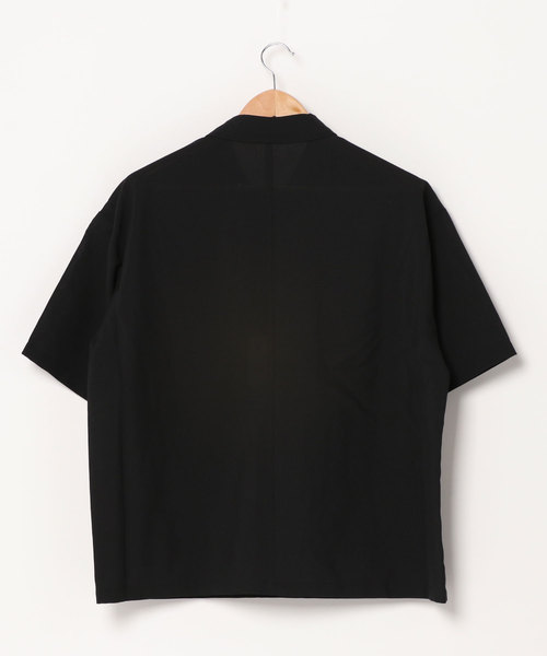 WEGO(ウィゴー)の「WEGO/【セットアップ対応商品】ドライタッチポリ5分袖CPOシャツ(シャツ/ブラウス・メンズ・ブラック/ワイン/ベージュ・MEDIUM/LARGE)」の18枚目の写真