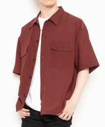 WEGO | WEGO/【セットアップ対応商品】ドライタッチポリ5分袖CPOシャツ(シャツ/ブラウス)