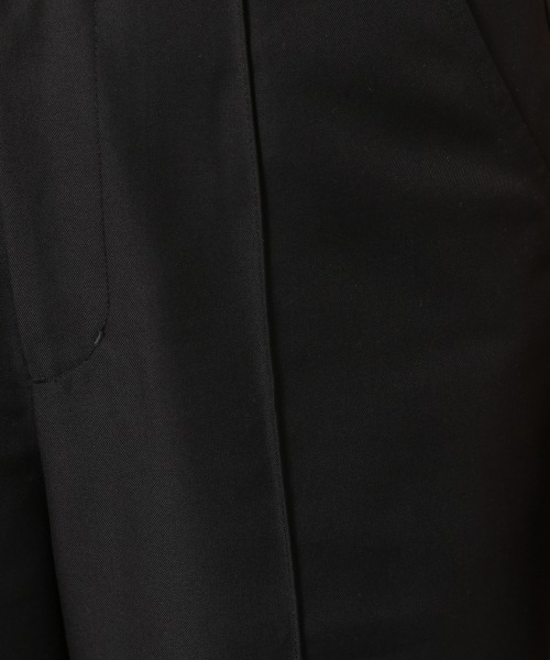 PAGEBOY(ページボーイ)の「セットアップ ダブルクロスパンツ(タックパンツ)(スラックス・レディース・ブラック/グレイッシュベージュ/ブルー・MEDIUM/SMALL)」の16枚目の写真