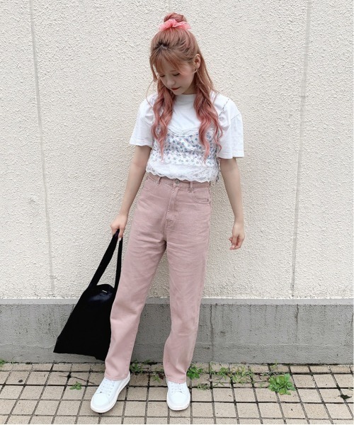 フラッシャー付オリジナルストレートデニム